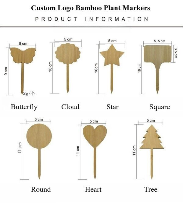 2026 Custom Garden Decorative Bamboo Plant Labels - Image 2